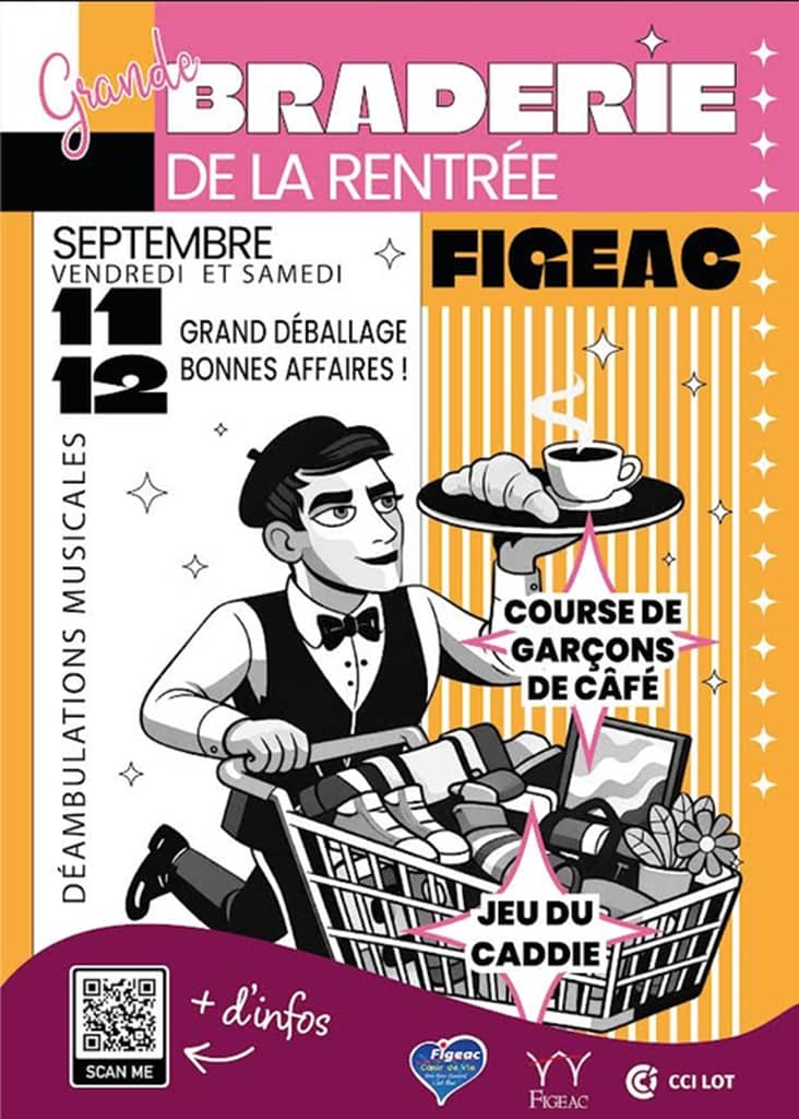 Illustration de l'événement : Grand Braderie de la rentrée des commerçants