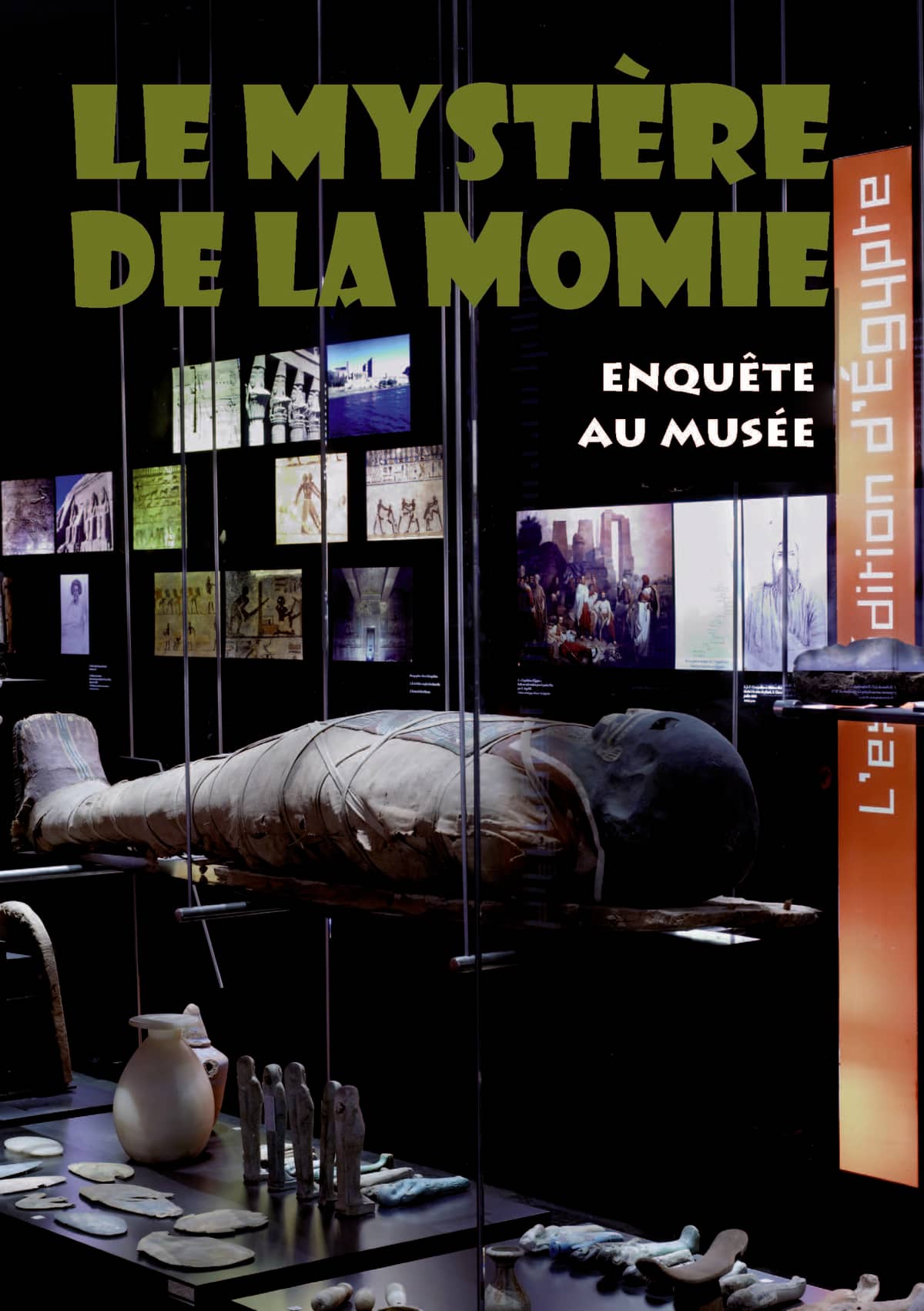 Illustration de l'événement : Visite Jeu "Le Mystère de la Momie" au musée Champollion à Figeac