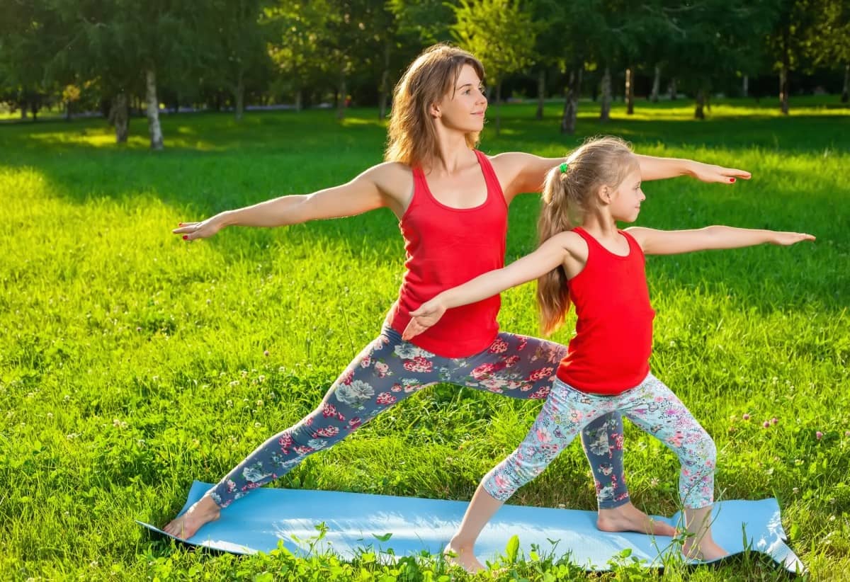 Illustration de l'événement : Yoga duo parent / enfant à la ferme