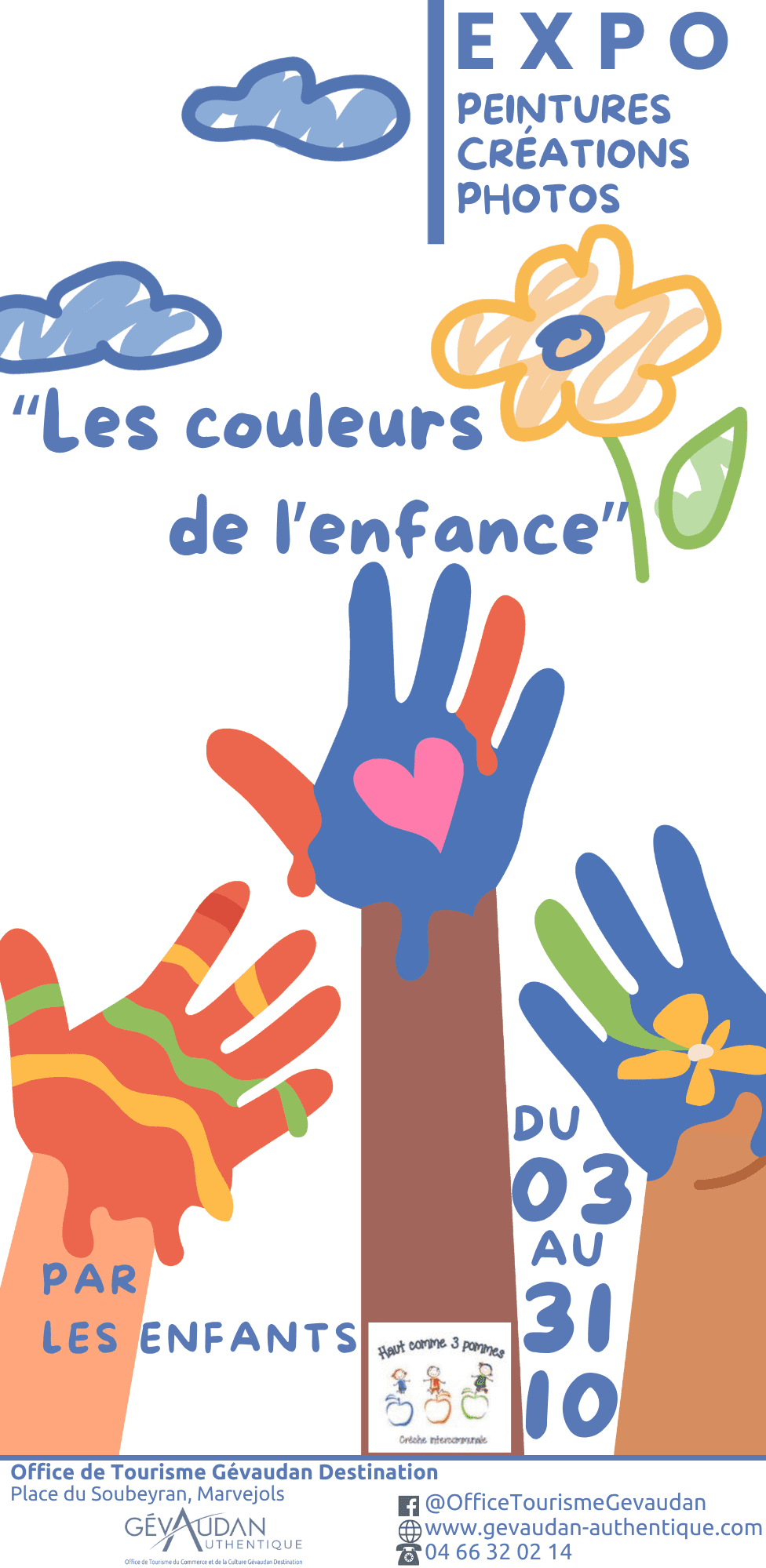 Illustration de l'événement : EXPO LES COULEURS DE L'ENFANCE