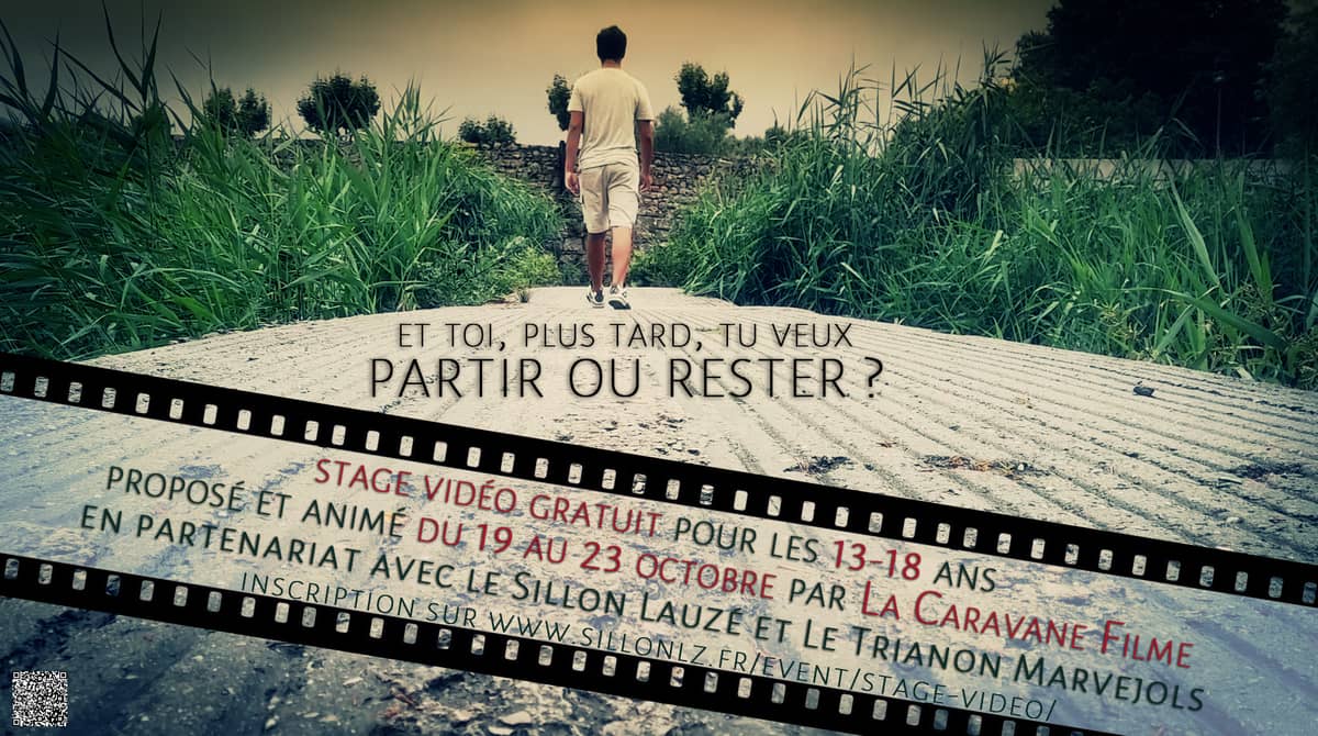 Illustration de l'événement : STAGE VIDÉO (13-18 ANS) : “PARTIR OU RESTER ?”
