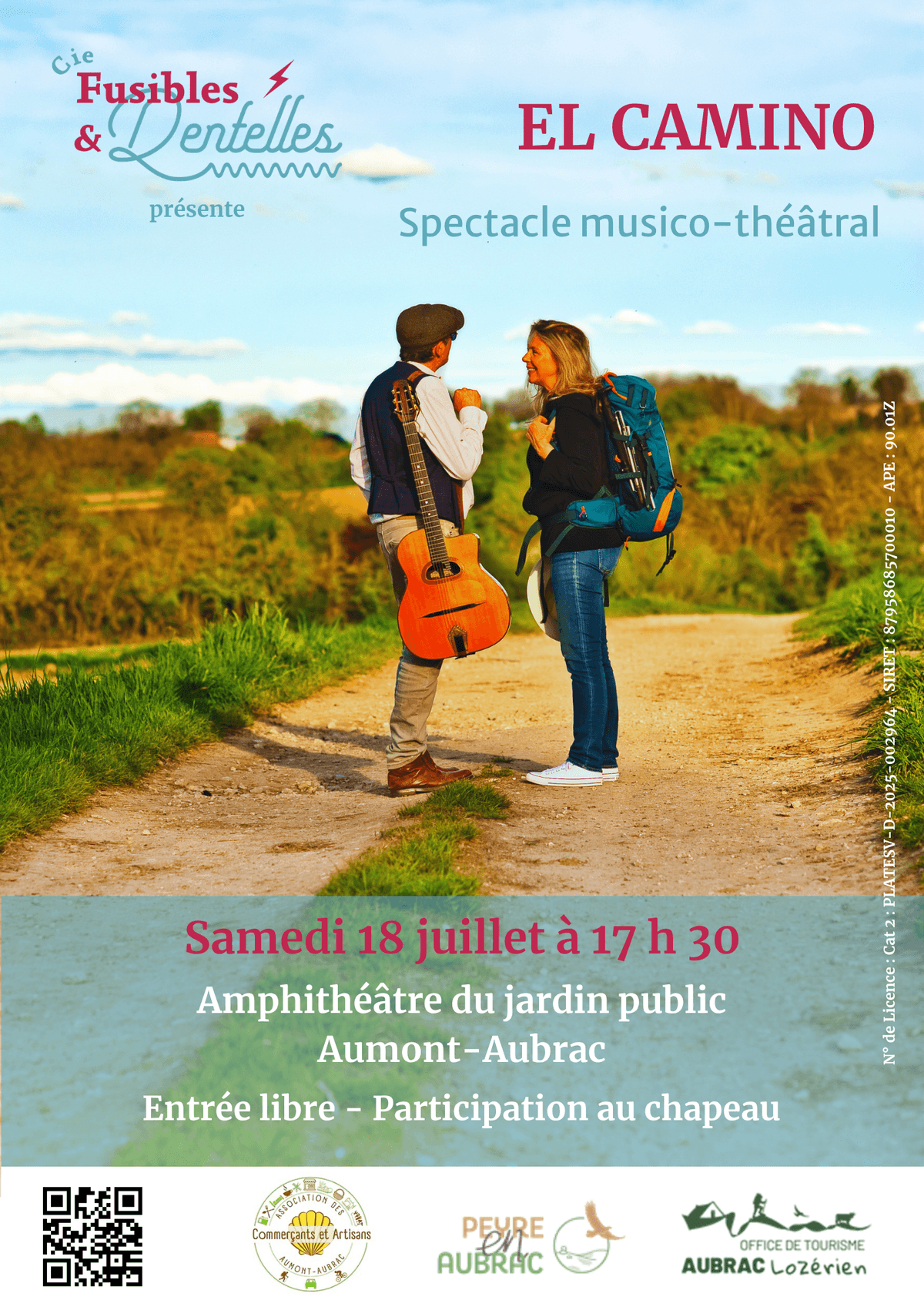 Illustration de l'événement : SPECTACLE MUSICO-THÉÂTRAL "EL CAMINO