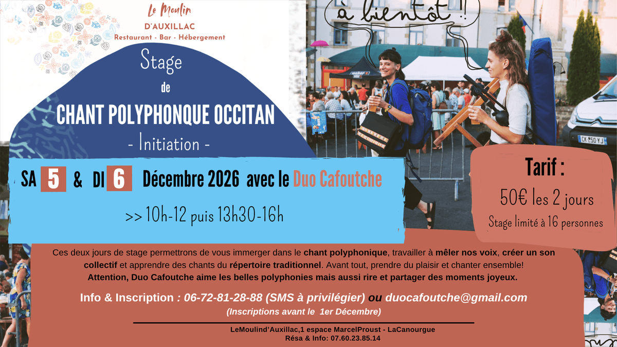 Illustration de l'événement : STAGE DE CHANT POLYPHONIQUE OCCITAN