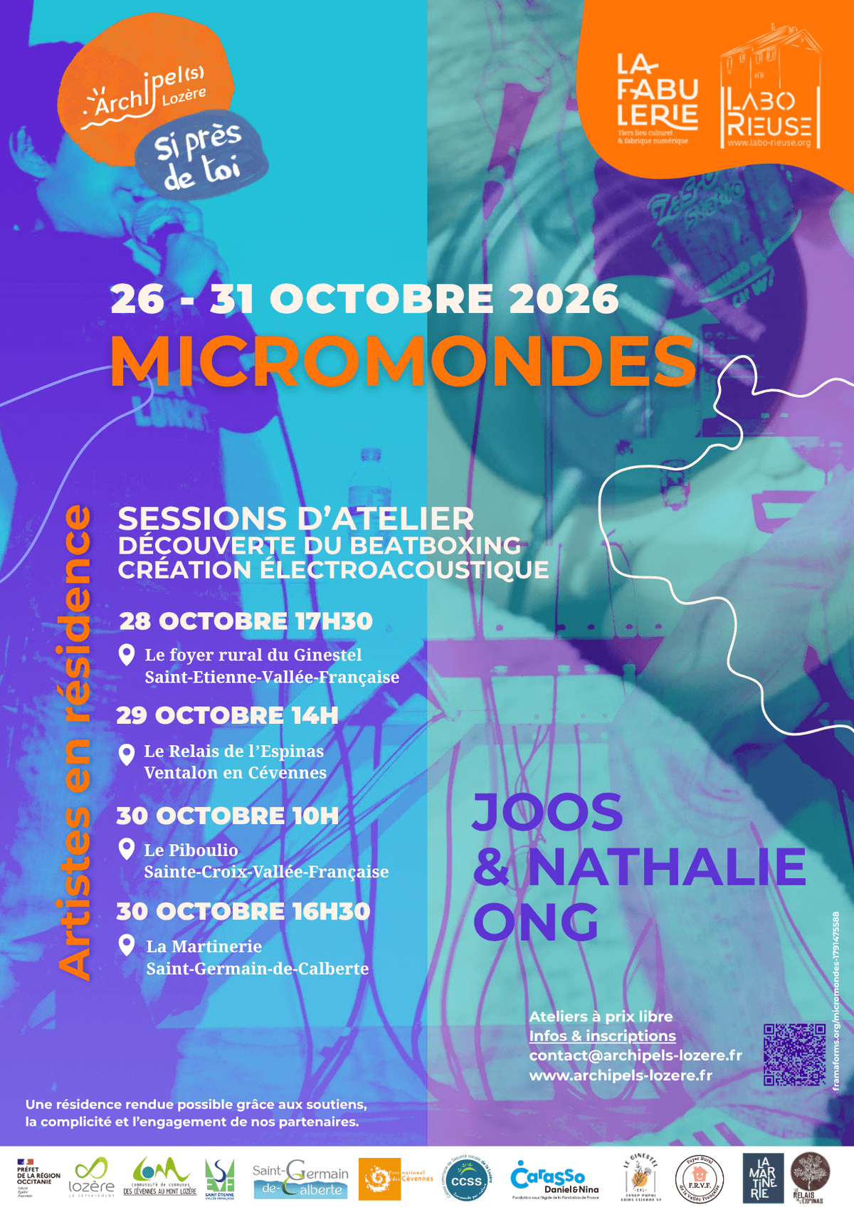 Illustration de l'événement : MICROMONDES ATELIER BEATBOXING