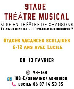 Illustration de l'événement : ATELIER THÉÂTRE MUSICAL