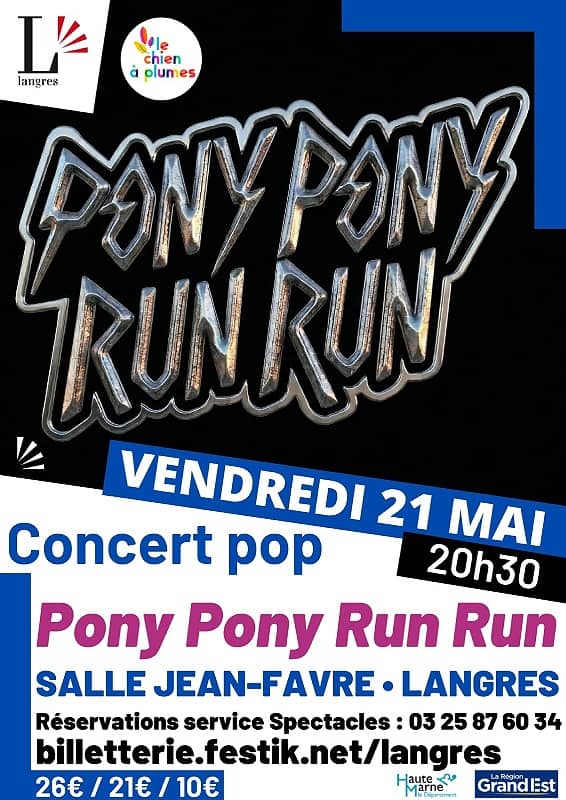 Illustration de l'événement : Concert - Pony Pony Run Run