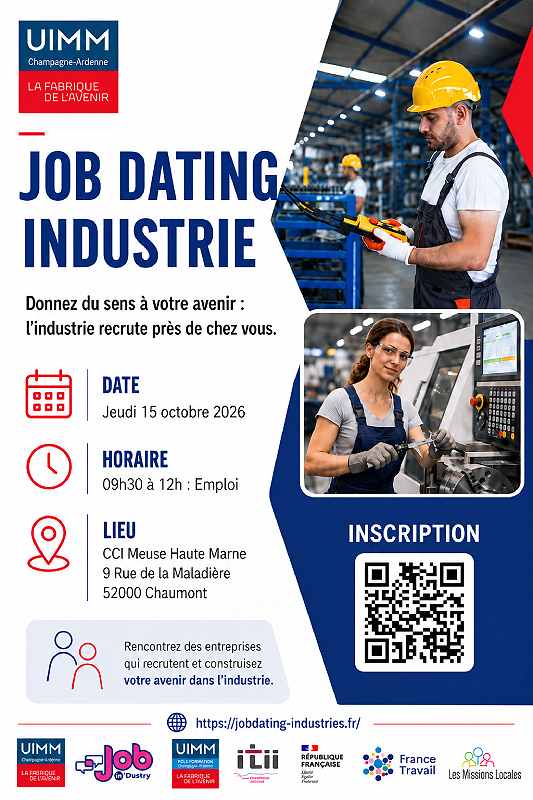 Illustration de l'événement : Job dating industrie
