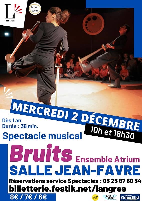 Illustration de l'événement : Spectacle Musical Très Jeune Public - Bruits
