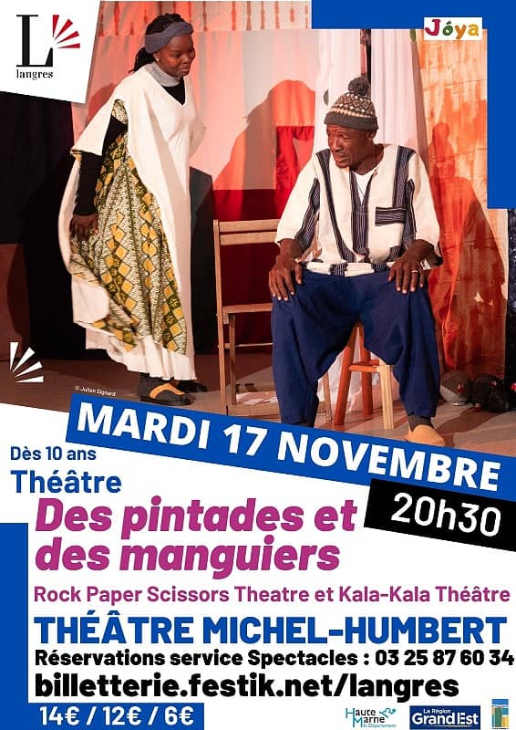 Illustration de l'événement : Théâtre - Des pintades et des manguiers
