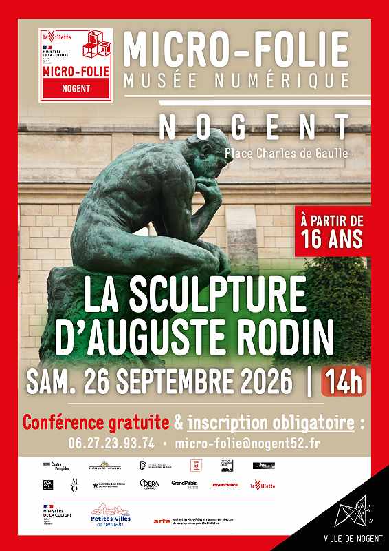 Illustration de l'événement : Conférence : La sculpture d'Auguste Rodin