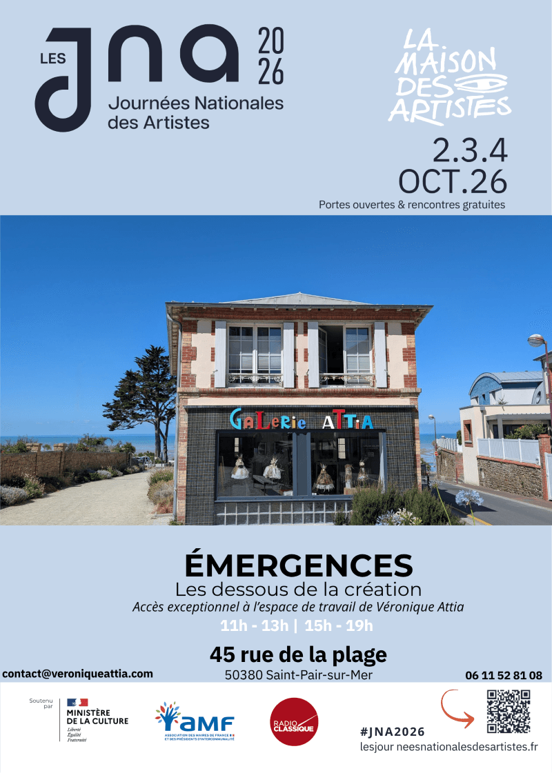 Illustration de l'événement : Émergences, L'espace de création de Véronique Attia.