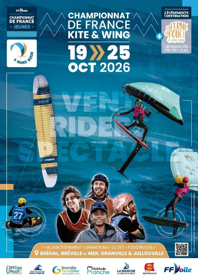 Illustration de l'événement : Championnat de France Kite & Wing - Jullouville