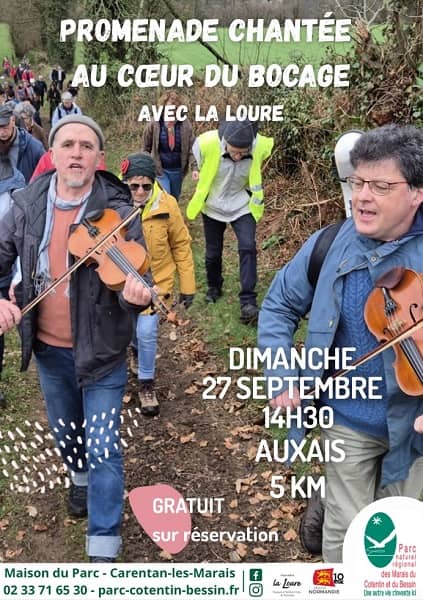 Illustration de l'événement : Promenade chantée au cœur du bocage