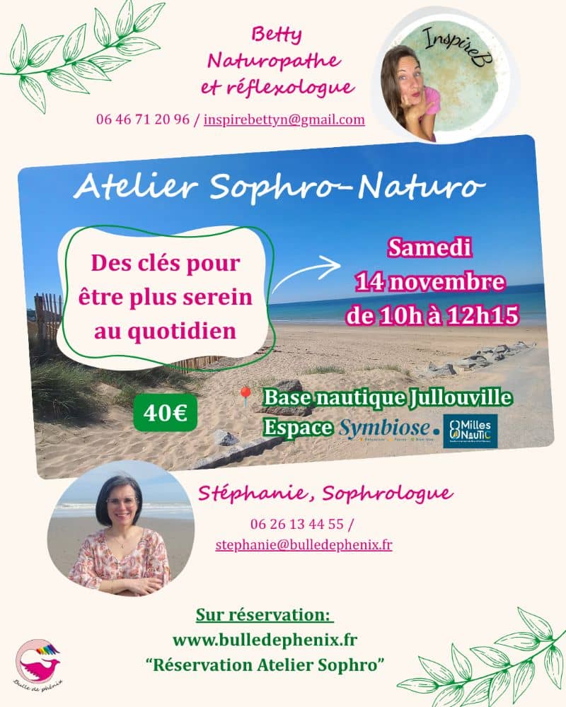 Illustration de l'événement : Atelier Sophro-Naturo : des clés pour être plus serein au quotidien