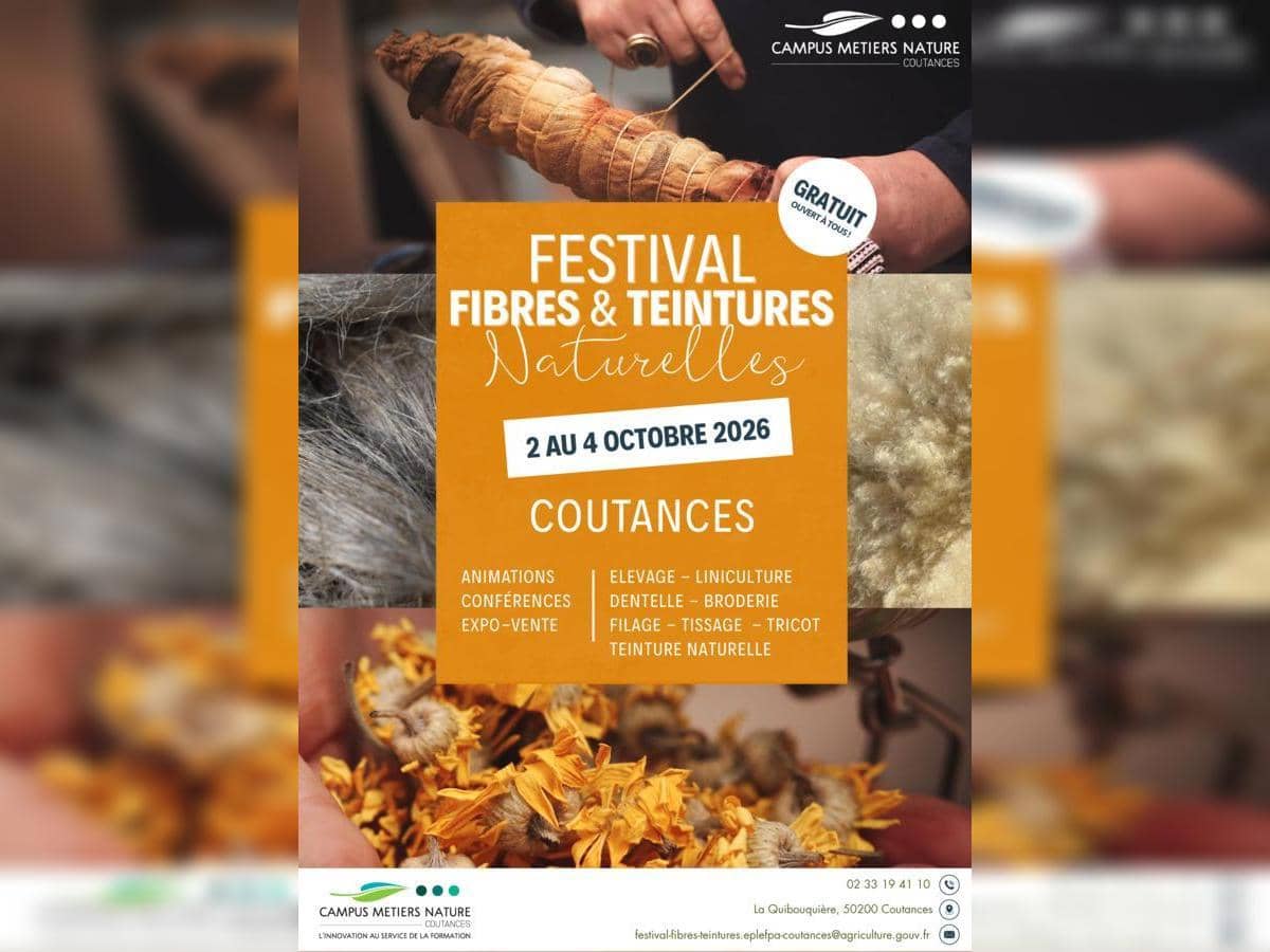 Illustration de l'événement : Festival "Fibres & Teintures Naturelles"