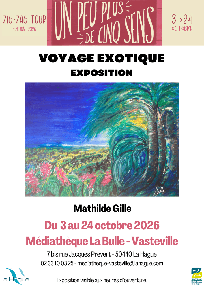Illustration de l'événement : Exposition "Voyage exotique"