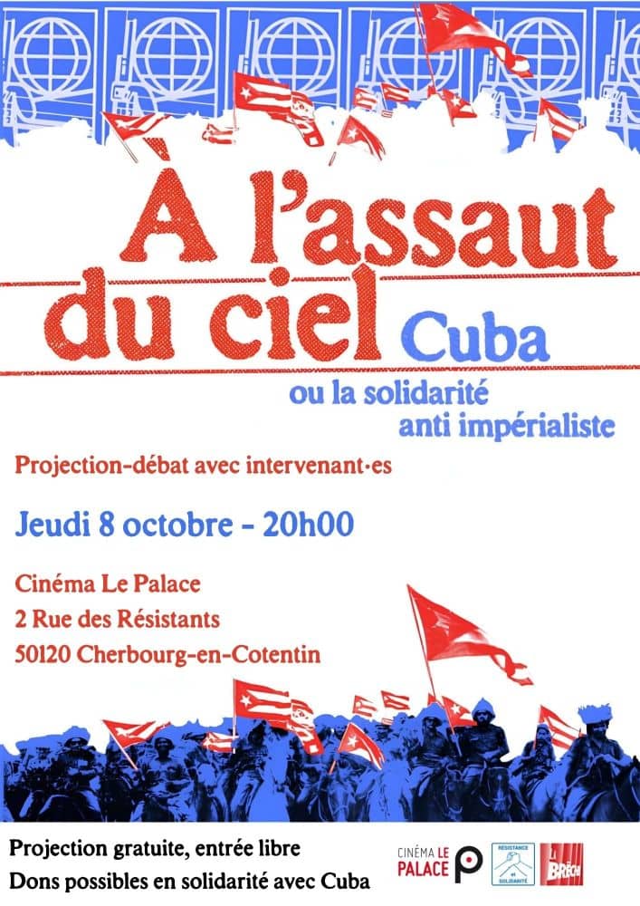 Illustration de l'événement : Ciné-débat "A l'assaut du ciel : Cuba ou la solidarité anti-impérialiste"
