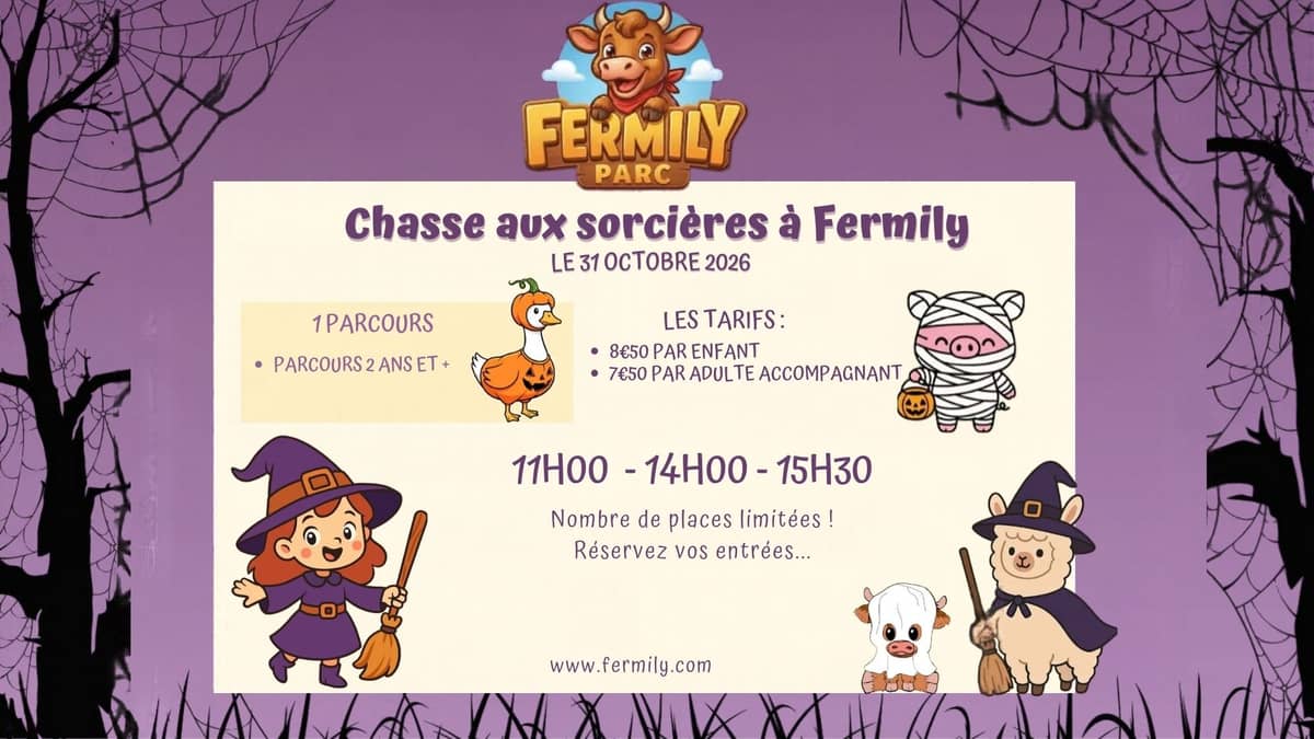 Illustration de l'événement : Grande chasse aux sorcières à Fermily