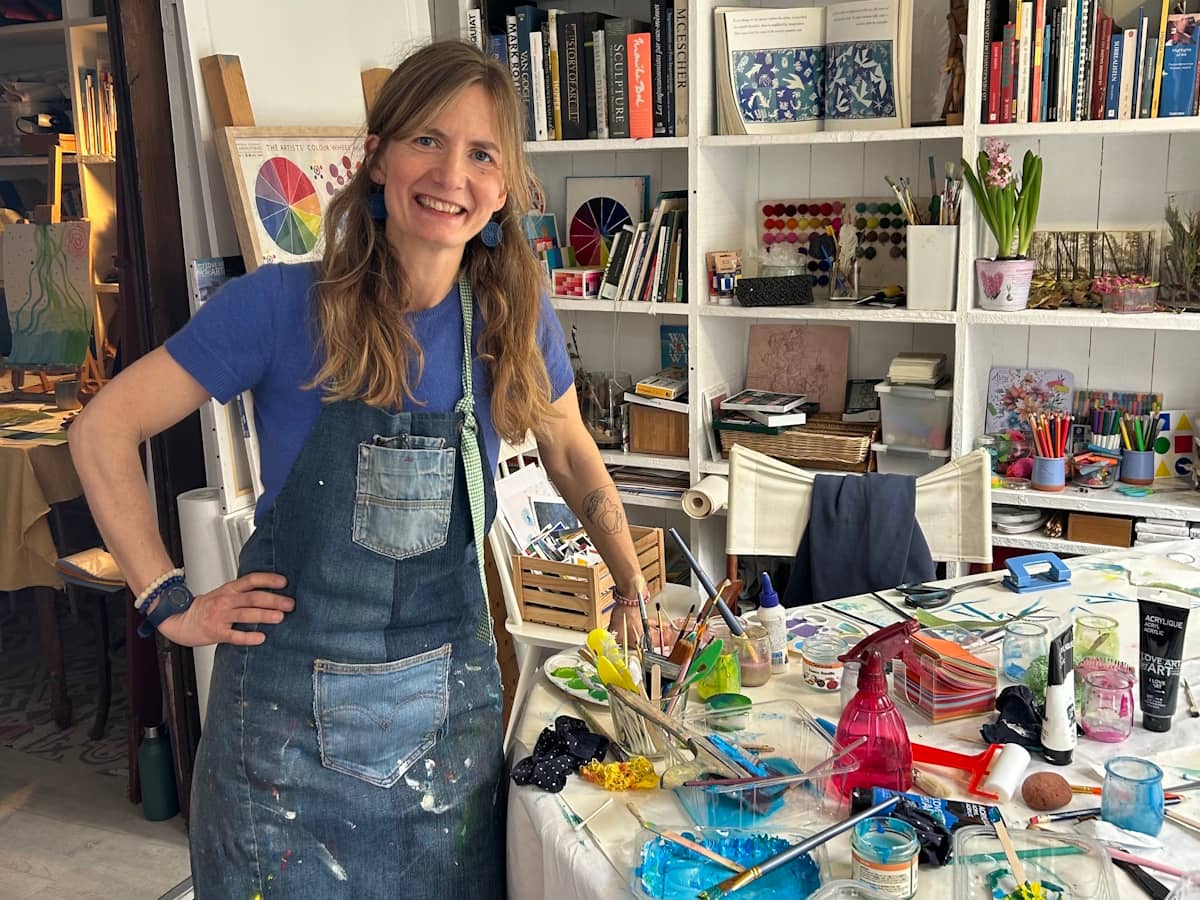 Illustration de l'événement : Atelier d'expression libre en art plastique "Éveillez vos sens, libérez vos couleurs"