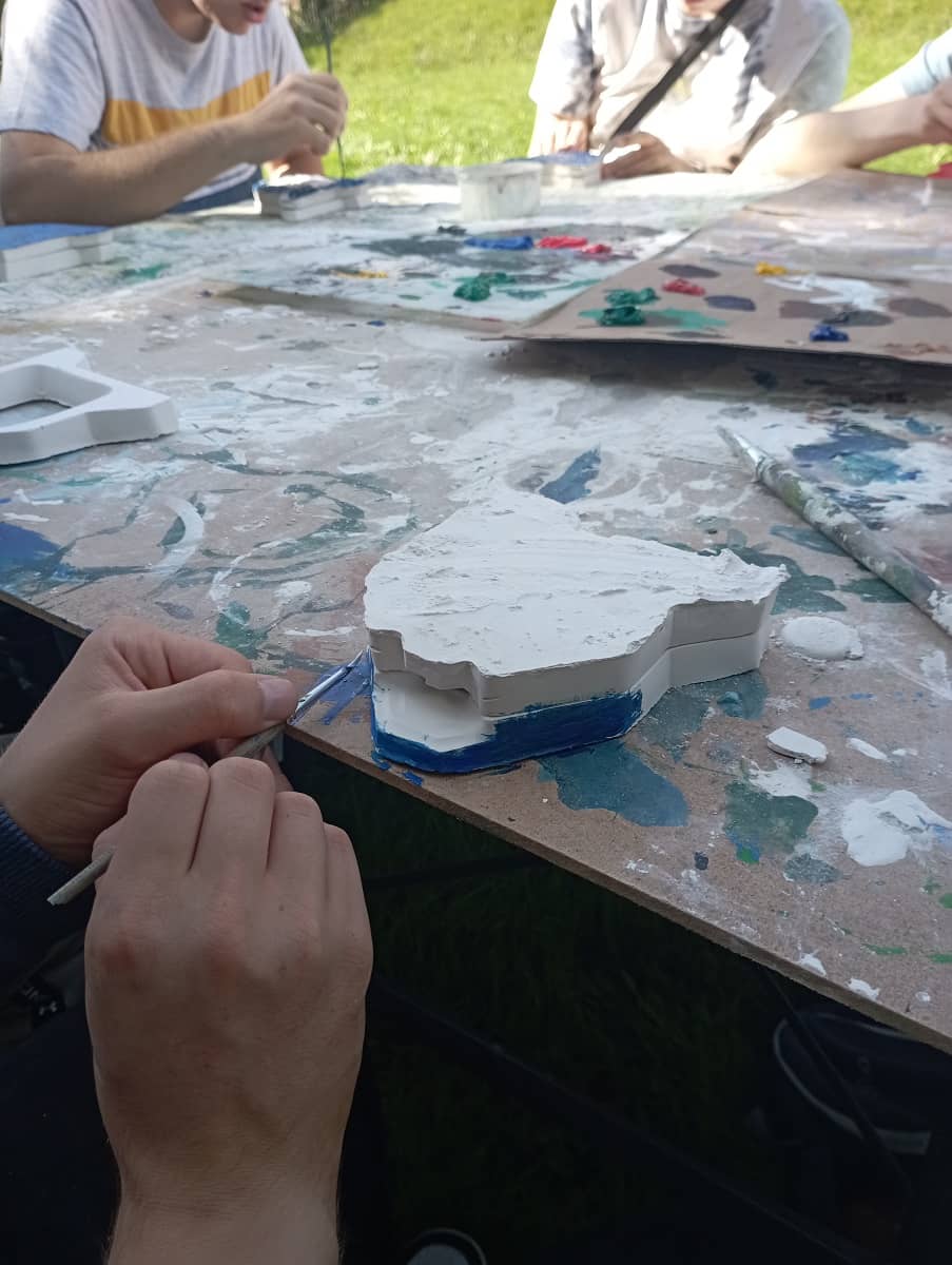 Illustration de l'événement : Atelier enfants > Réalise ta maquette d'une casemate camouflée
