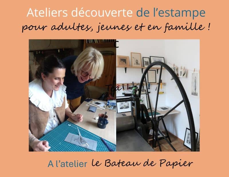 Illustration de l'événement : Expérience de Destination : Je crée mon estampe inspirée par le bocage