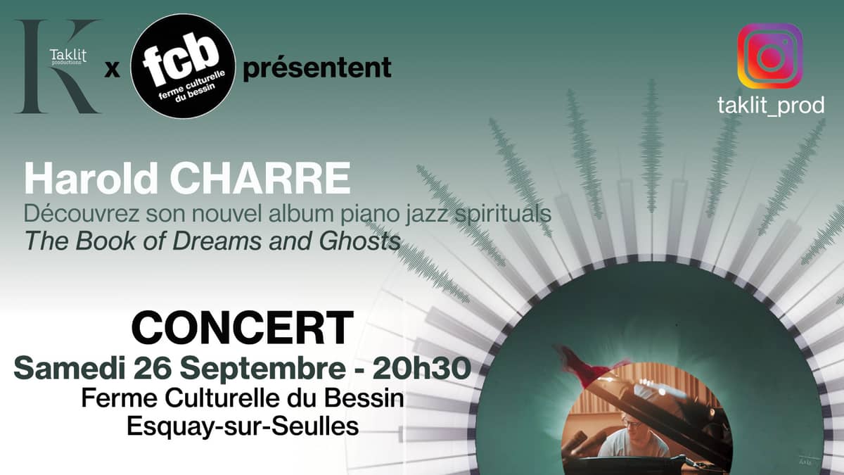 Illustration de l'événement : Concert piano jazz Harold CHARRE