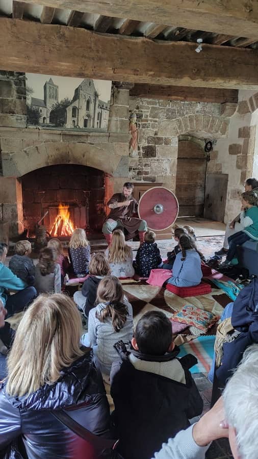 Illustration de l'événement : Abbaye de La Lucerne : Contes et légendes scandinave