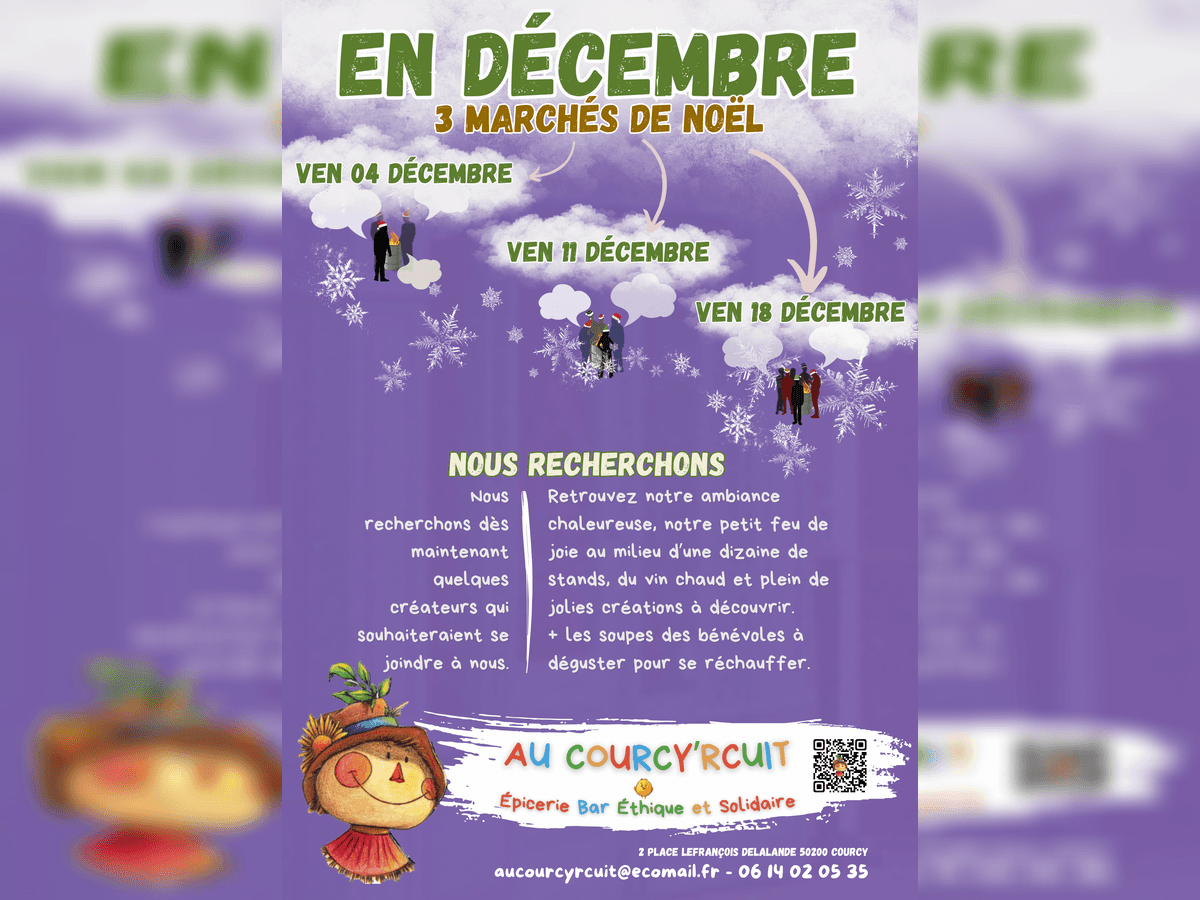 Illustration de l'événement : Marché de Noël #1 Au Courcy'rcuit