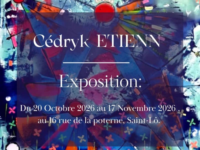 Illustration de l'événement : Exposition > Cédryk ETIENN