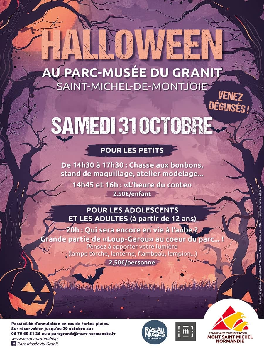 Illustration de l'événement : Halloween au parc-musée du granit