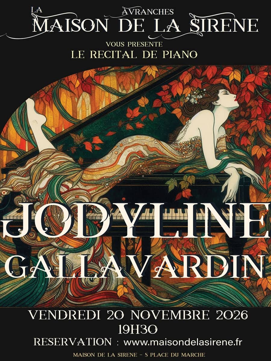 Illustration de l'événement : Concert musique classique > Jodyline Gallavardin - Sirènes