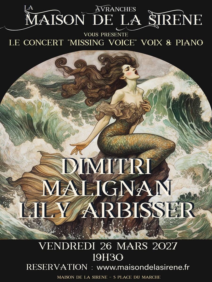 Illustration de l'événement : Concert musique classique > Lily Arbisser et Dimitri Malignan - Missing Voices