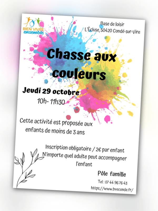 Illustration de l'événement : Atelier "Chasse aux couleurs"