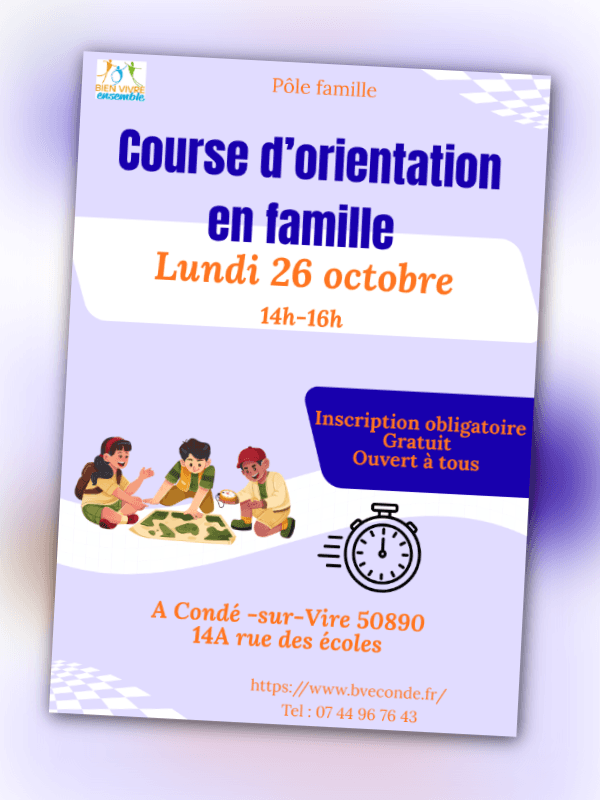 Illustration de l'événement : Course d'orientation en famille