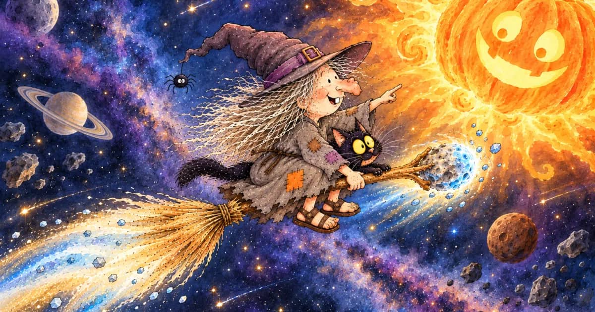 Illustration de l'événement : Soirée Halloween " « Le grand voyage de Crapadouille »- Planétarium de Ludiver