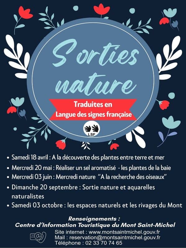 Illustration de l'événement : Sorties nature traduites en LSF (Langue des Signes Française)