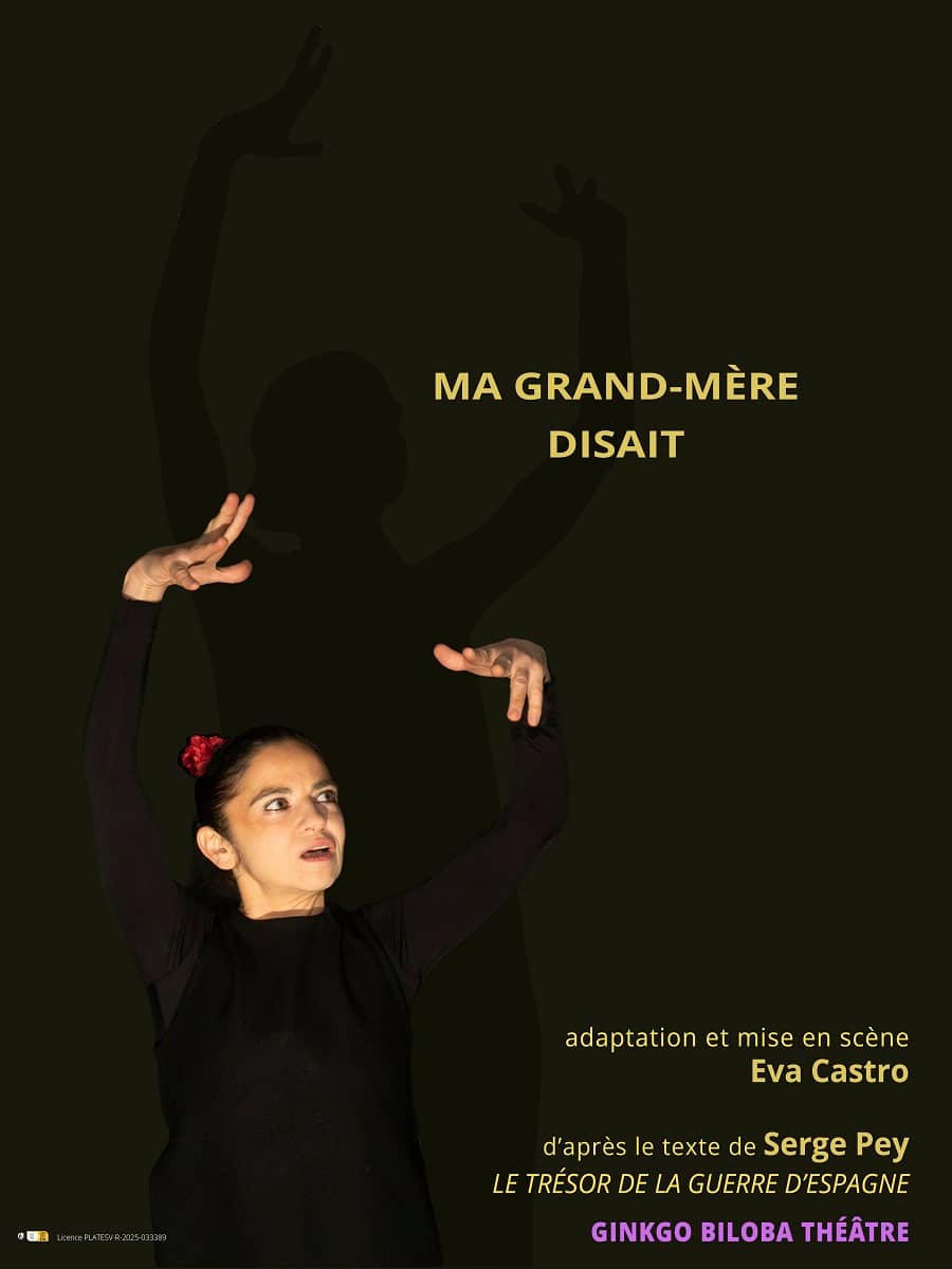 Illustration de l'événement : Théâtre-seule en scène "Ma grand-mère disait"