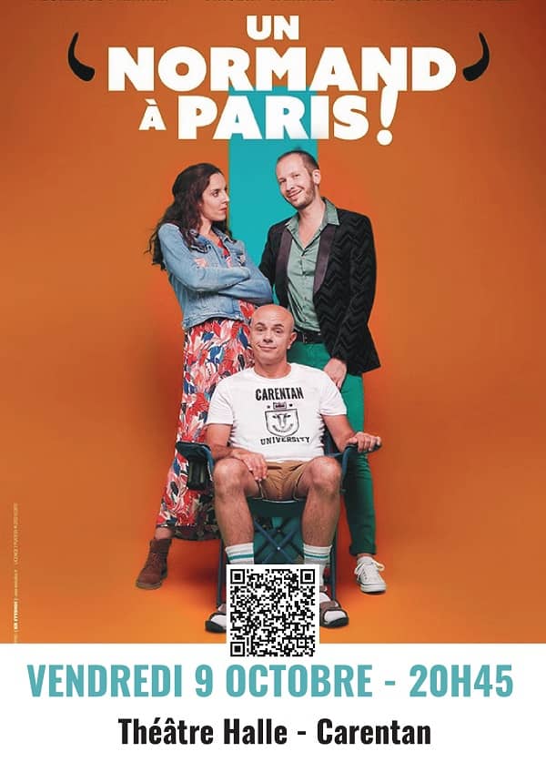 Illustration de l'événement : Un normand à Paris ! par la compagnie Libre à vous