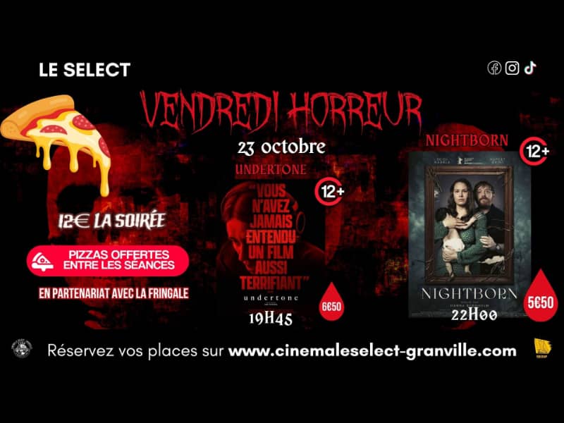 Illustration de l'événement : Vendredi Horreur : Undertone et Nightborn