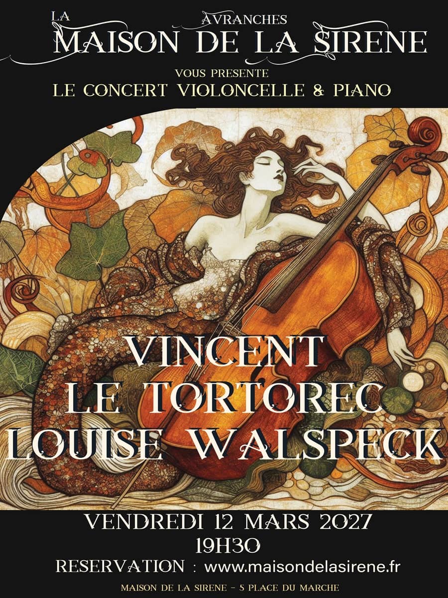 Illustration de l'événement : Concert - musique classique - Vincent Le Tortorec et Hélène Fouquart - In femina veritas