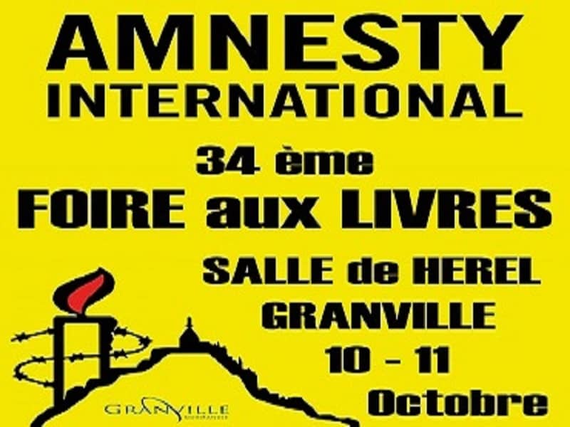 Illustration de l'événement : Amnesty international : 34e foire aux livres