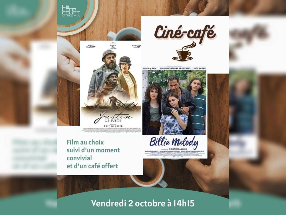 Illustration de l'événement : Ciné-café "Justin le juste" ou "Billie Melody"