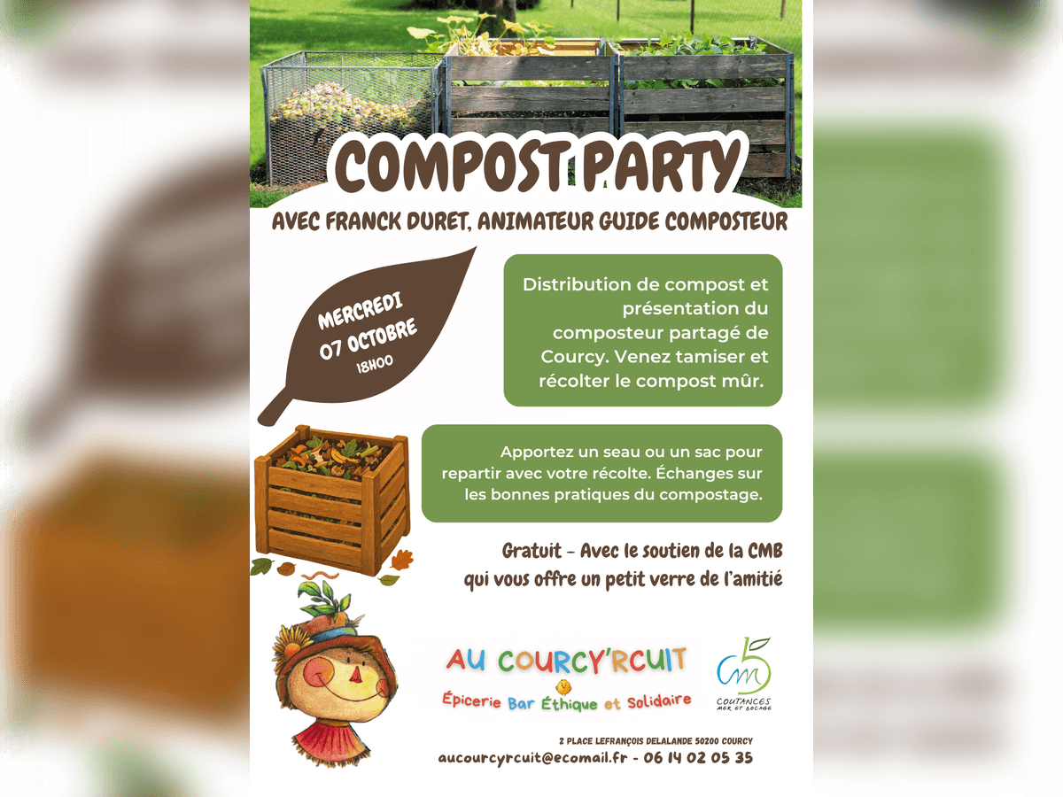 Illustration de l'événement : Compost party - atelier compostage