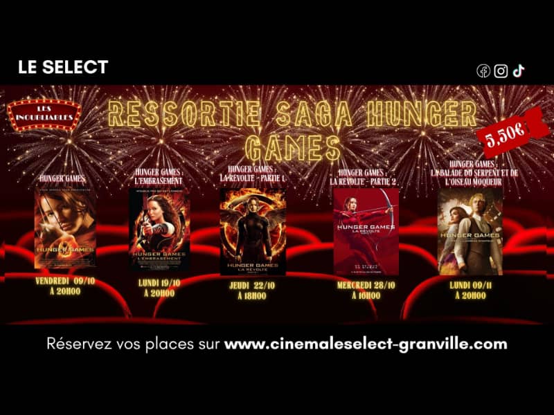 Illustration de l'événement : Marathon de la saga Hunger Games