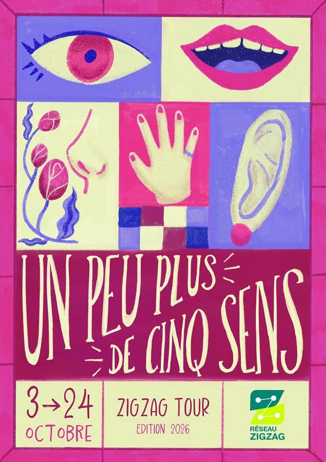 Illustration de l'événement : Zigzag Tour - Un peu plus de 5 sens
