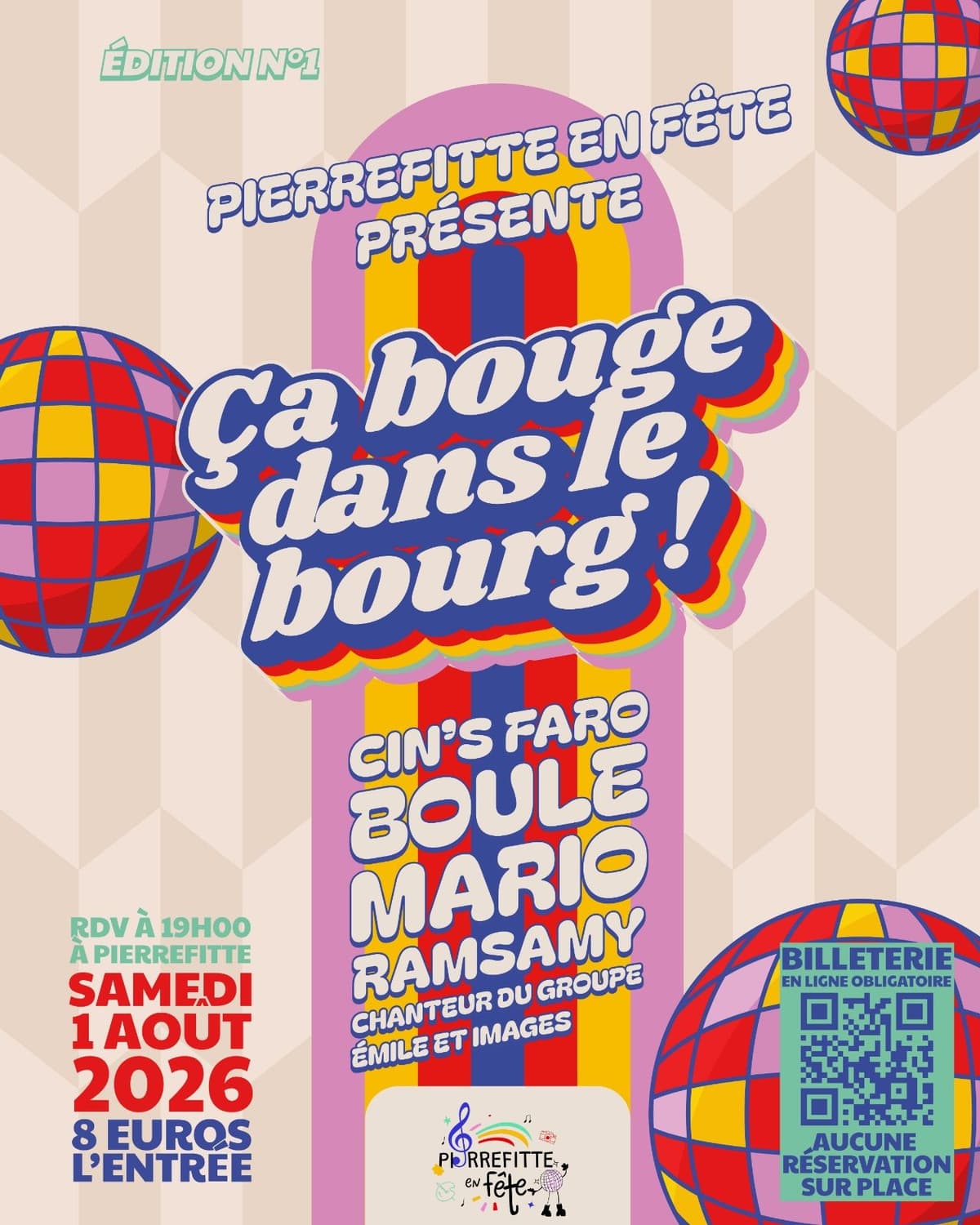 Illustration de l'événement : Concert année 80 : ça bouge dans le bourg