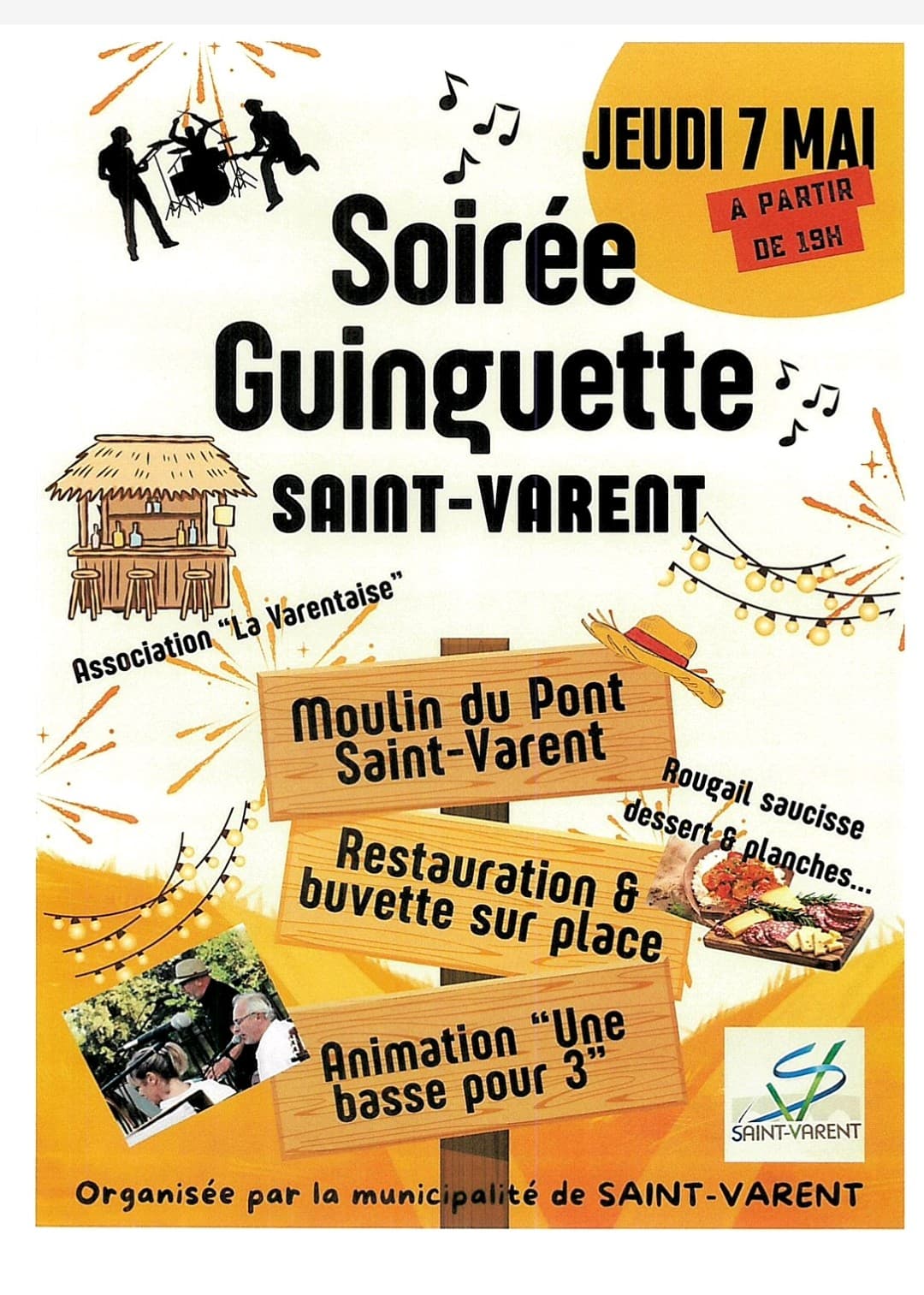 Illustration de l'événement : Guinguette à Saint Varent