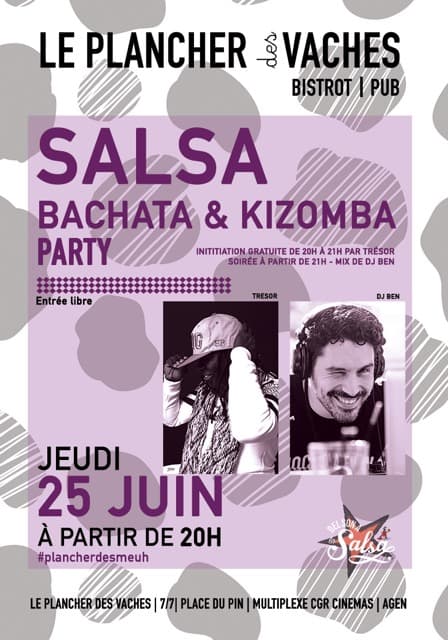 Illustration de l'événement : Soiree Salsa Bachata Kizomba