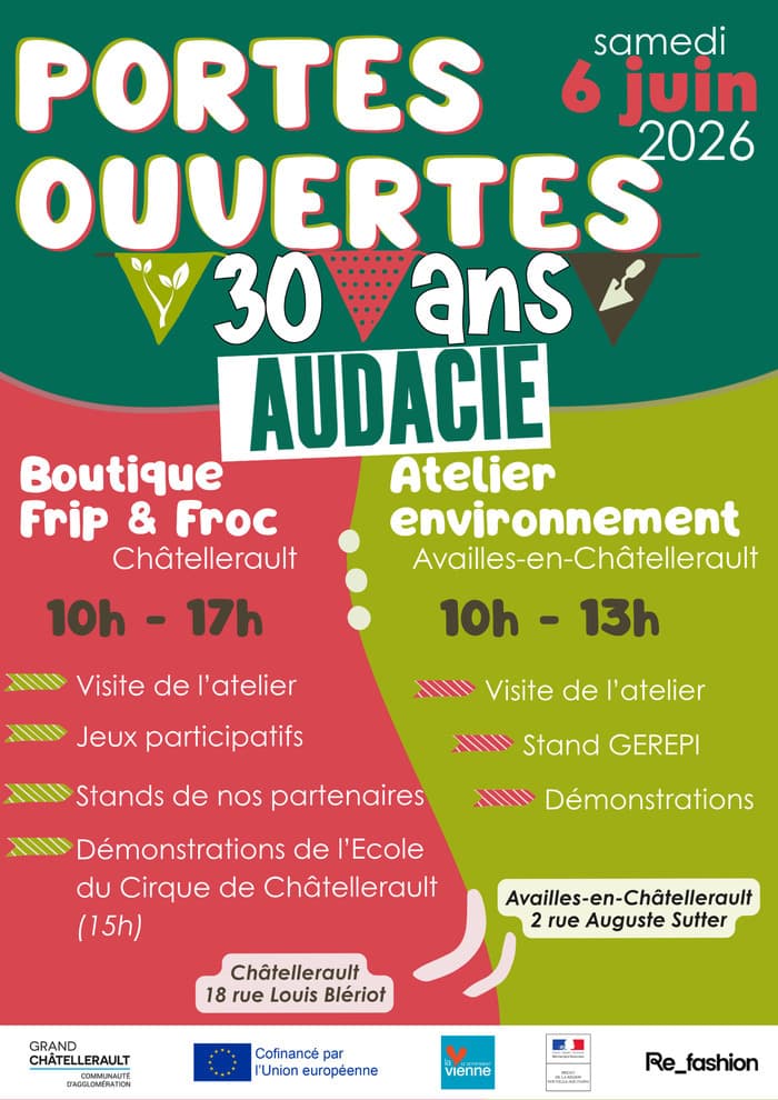 Illustration de l'événement : 30 ANS AUDACIE
