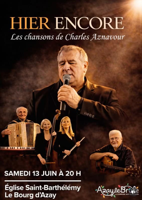Illustration de l'événement : Hier encore les chansons de Charles Aznavour